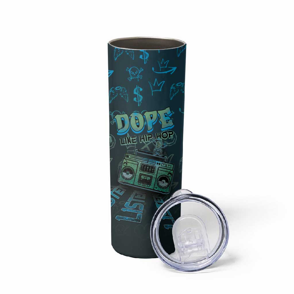 Dope Like Hip Hop Skinny Tumbler Hiphop Graffiti Style - African Pride