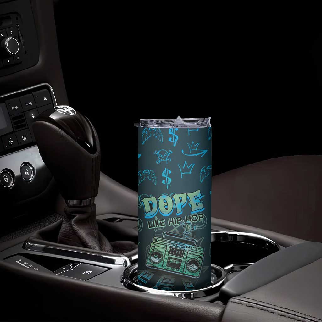 Dope Like Hip Hop Skinny Tumbler Hiphop Graffiti Style - African Pride