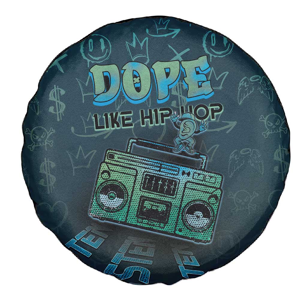 Dope Like Hip Hop Spare Tire Cover Hiphop Graffiti Style - African Pride