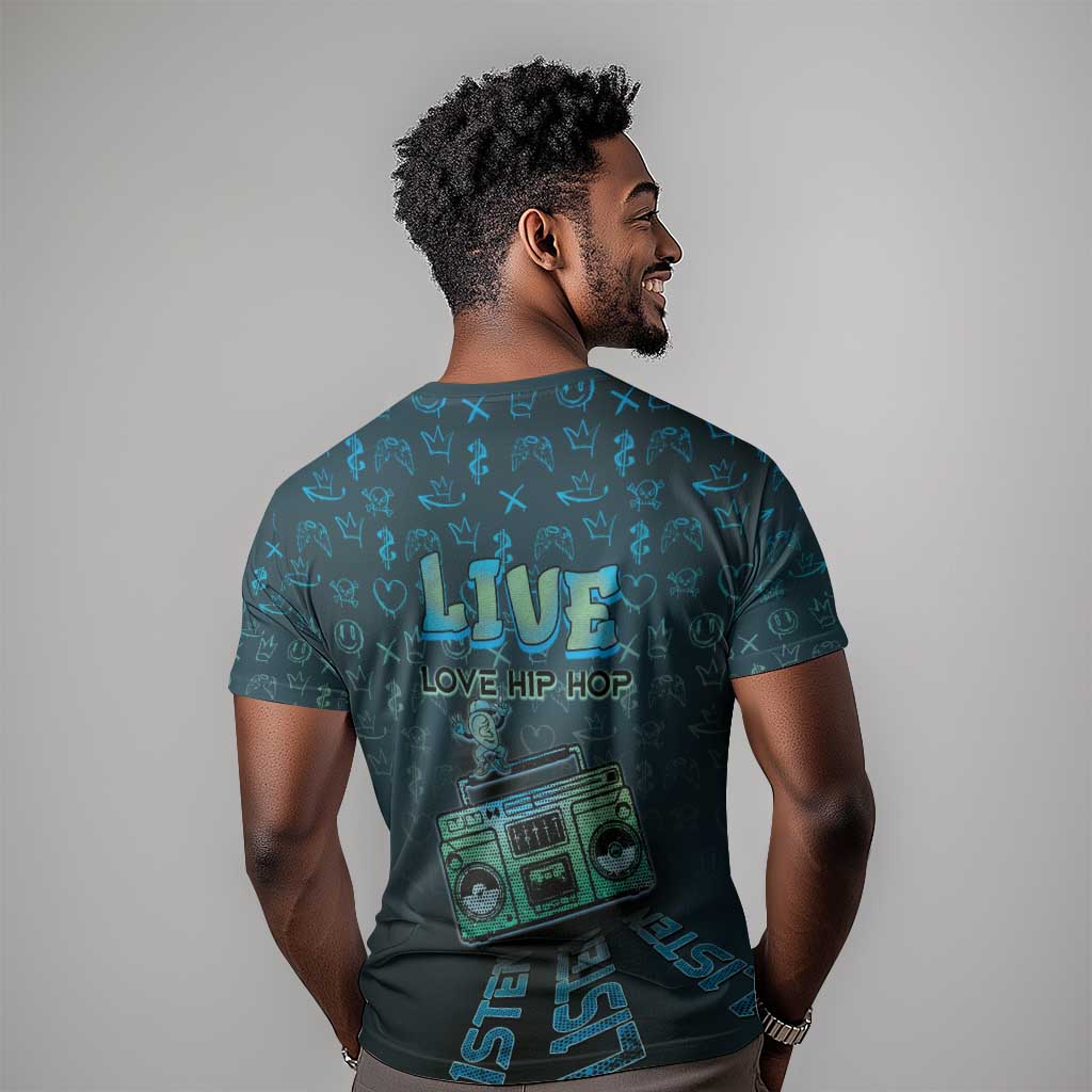 Dope Like Hip Hop T shirt Hiphop Graffiti Style - African Pride