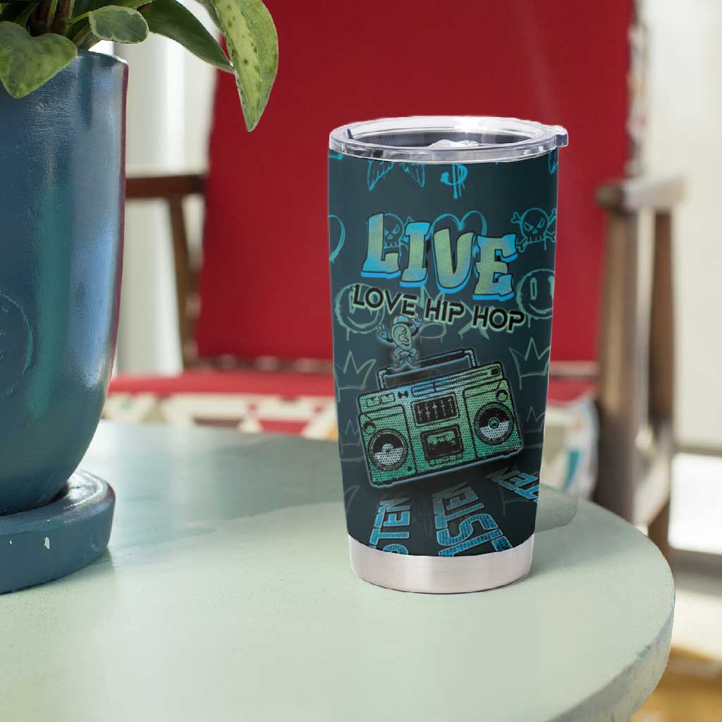 Dope Like Hip Hop Tumbler Cup Hiphop Graffiti Style - African Pride