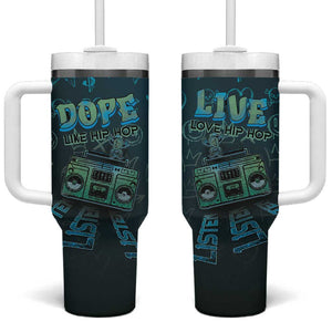 Dope Like Hip Hop Tumbler With Handle Hiphop Graffiti Style - African Pride