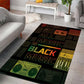 Black Music Month Area Rug All Music Is Black Music - African Pride