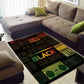 Black Music Month Area Rug All Music Is Black Music - African Pride