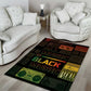 Black Music Month Area Rug All Music Is Black Music - African Pride