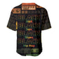 Black Music Month Baseball Jersey All Music Is Black Music - African Pride