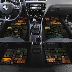 Black Music Month Car Mats All Music Is Black Music - African Pride