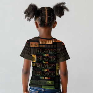 Black Music Month Kid T shirt All Music Is Black Music - African Pride