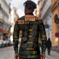 Black Music Month Long Sleeve Button Shirt All Music Is Black Music - African Pride