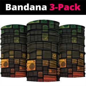 Black Music Month Neck Gaiter All Music Is Black Music - African Pride