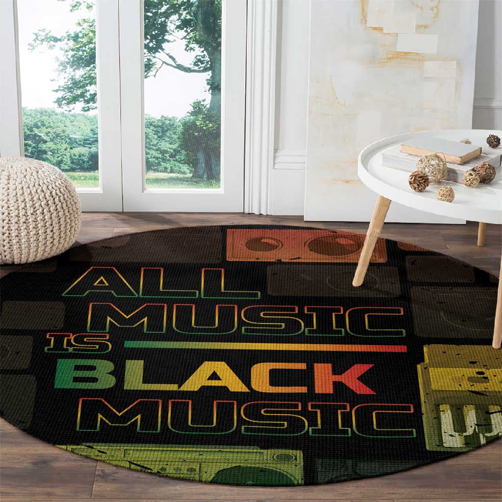 Black Music Month Round Carpet All Music Is Black Music - African Pride