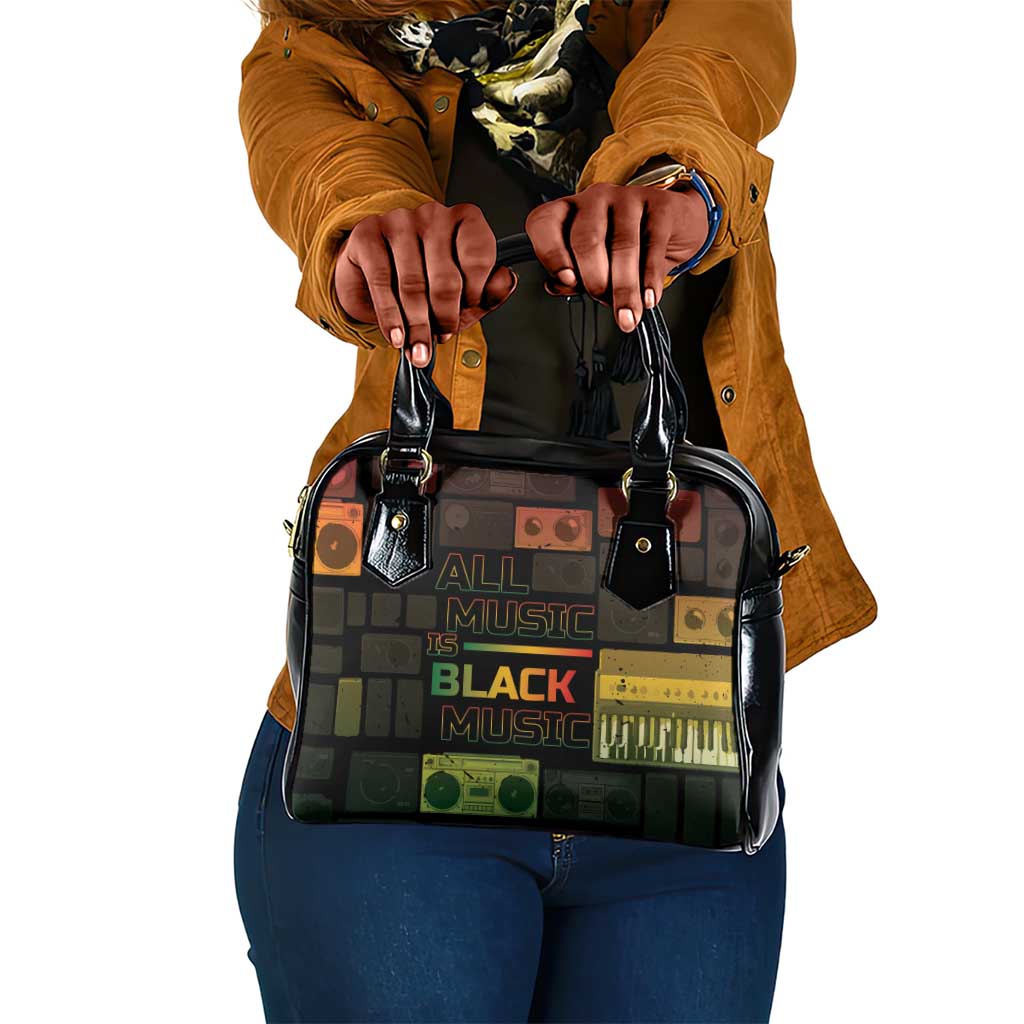 Black Music Month Shoulder Handbag All Music Is Black Music - African Pride