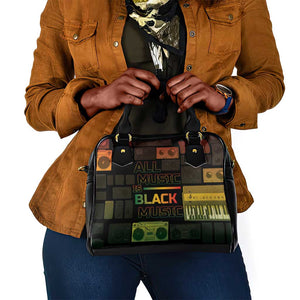 Black Music Month Shoulder Handbag All Music Is Black Music - African Pride