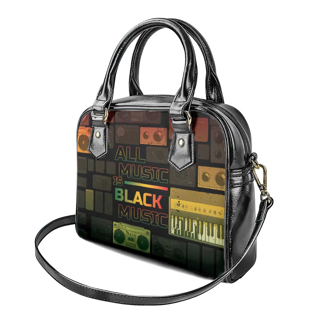 Black Music Month Shoulder Handbag All Music Is Black Music - African Pride