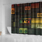 Black Music Month Shower Curtain All Music Is Black Music - African Pride