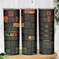 Black Music Month Skinny Tumbler All Music Is Black Music - African Pride