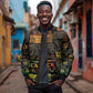 Black Music Month Sleeve Zip Bomber Jacket All Music Is Black Music - African Pride