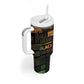 Black Music Month Tumbler With Handle All Music Is Black Music - African Pride