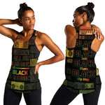Black Music Month Women Racerback Tank All Music Is Black Music - African Pride