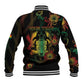Personalized Ghana Baseball Jacket Eagle Of Freedom And Justice