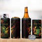 Personalized Ghana 4 in 1 Can Cooler Tumbler Eagle Of Freedom And Justice