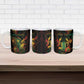 Personalized Ghana Ceramic Mug Eagle Of Freedom And Justice