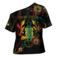 Personalized Ghana Cross Shoulder Shirt Eagle Of Freedom And Justice