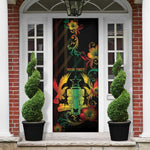 Personalized Ghana Door Cover Eagle Of Freedom And Justice