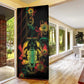 Personalized Ghana Door Cover Eagle Of Freedom And Justice