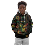 Personalized Ghana Kid Hoodie Eagle Of Freedom And Justice