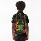 Personalized Ghana Kid Polo Shirt Eagle Of Freedom And Justice