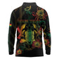 Personalized Ghana Long Sleeve Polo Shirt Eagle Of Freedom And Justice
