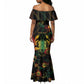 Personalized Ghana Mermaid Dress Eagle Of Freedom And Justice