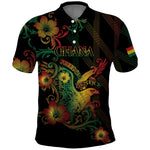 Personalized Ghana Polo Shirt Eagle Of Freedom And Justice