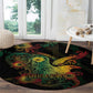 Ghana Round Carpet Eagle Of Freedom And Justice