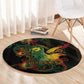Ghana Round Carpet Eagle Of Freedom And Justice