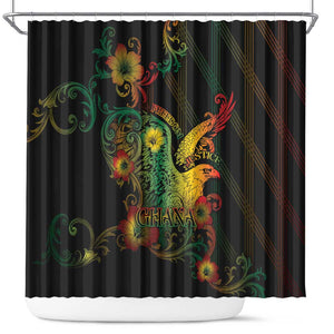 Ghana Shower Curtain Eagle Of Freedom And Justice