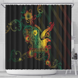 Ghana Shower Curtain Eagle Of Freedom And Justice