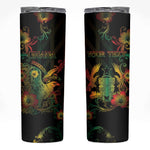 Personalized Ghana Skinny Tumbler Eagle Of Freedom And Justice