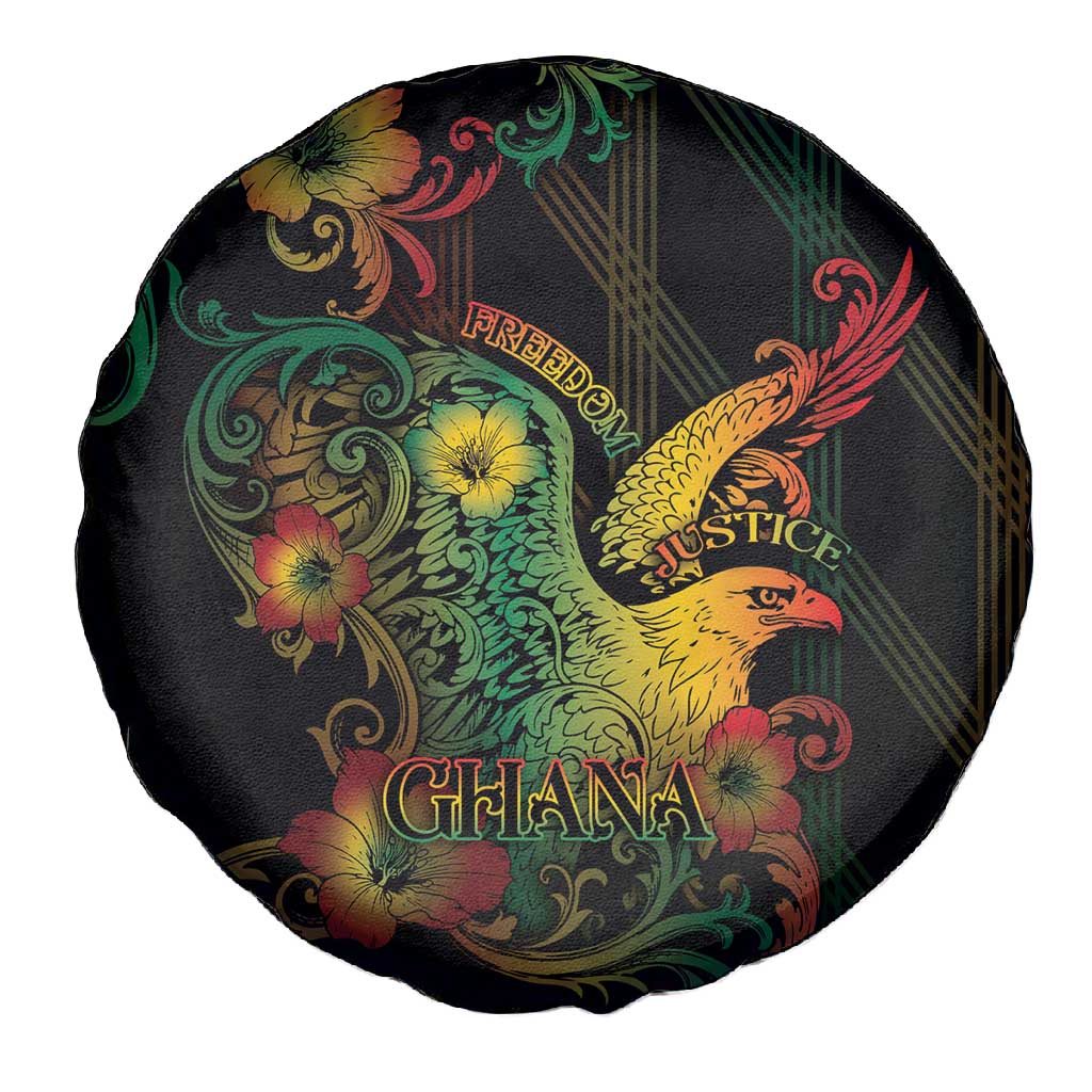 Ghana Spare Tire Cover Eagle Of Freedom And Justice