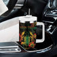 Personalized Ghana Tumbler With Handle Eagle Of Freedom And Justice