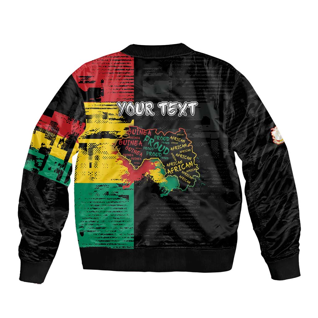 Personalized Guinea Bomber Jacket Elephant Soul African