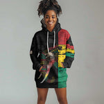 Personalized Guinea Hoodie Dress Elephant Soul African