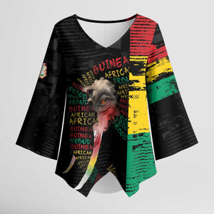 Personalized Guinea Kimono Sleeve Blouse Elephant Soul African