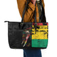 Guinea Leather Tote Bag Elephant Soul African