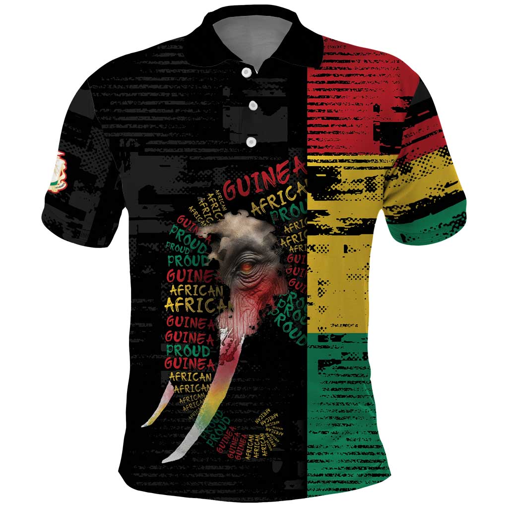 Personalized Guinea Polo Shirt Elephant Soul African