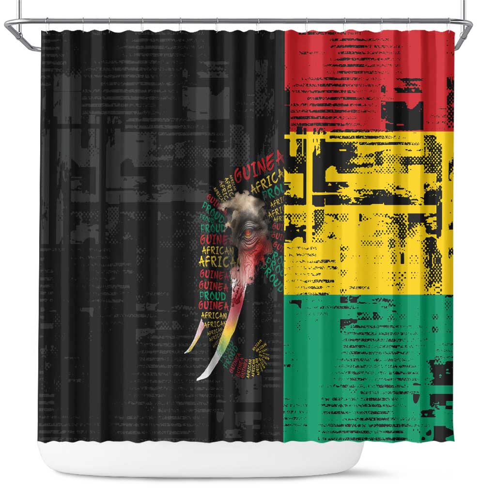 Guinea Shower Curtain Elephant Soul African