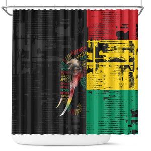 Guinea Shower Curtain Elephant Soul African