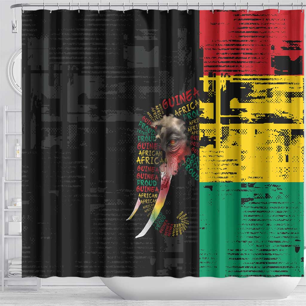 Guinea Shower Curtain Elephant Soul African