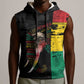 Personalized Guinea Sleeveless Hoodie Elephant Soul African